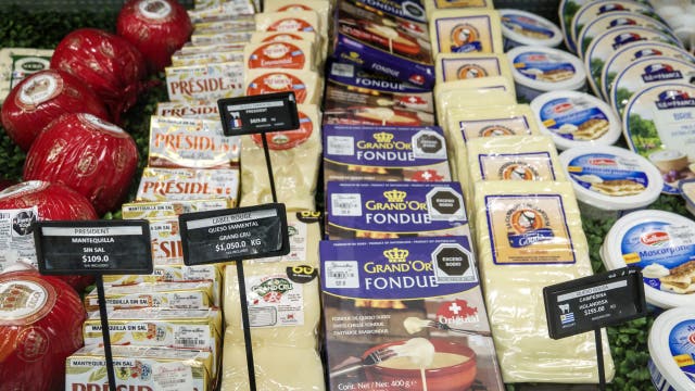 US-Mexico trade negotiations hung up by cheese name dispute