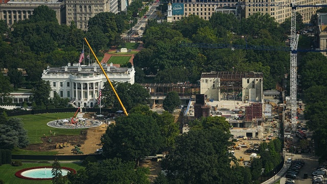 Supreme Court signs off on White House ballroom construction continuing