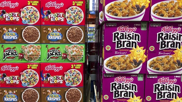 Kellogg to remove artificial dyes from cereals