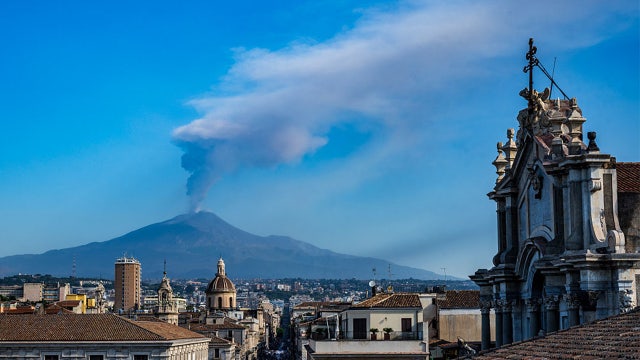 American tourist killed by lightning while hiking Sicily's Mount Etna