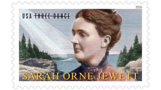 US Postal Service honors American novelist Sarah Orne Jewett as part of Literary Arts stamp series