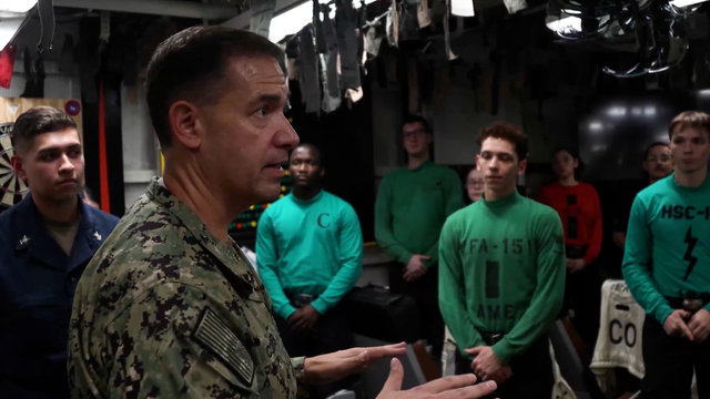 CENTCOM Commander visits USS Abraham Lincoln, thanks crew for their tremendous dedication and courage