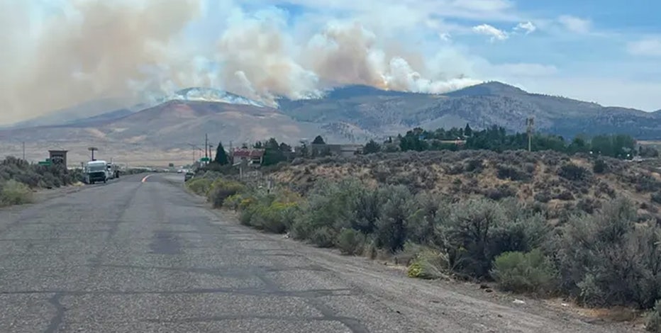 Human-caused Hawk Fire rapidly grows in Nevada, injuring 6 as tens of thousands are forced to evacuate