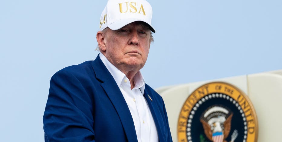 Trump's approval rating falls to new low in latest poll