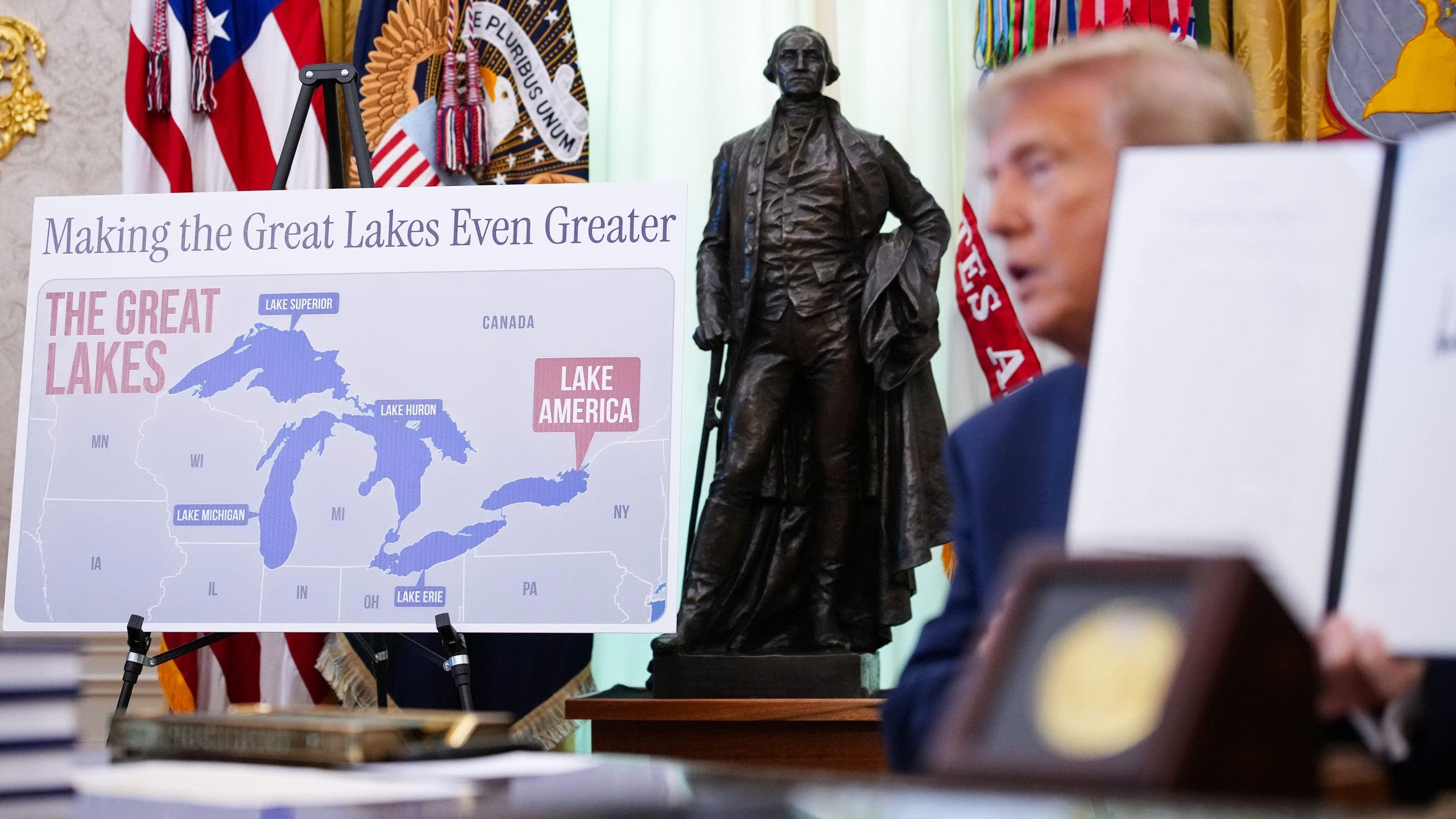 Few Americans support 'Lake America' name, poll finds