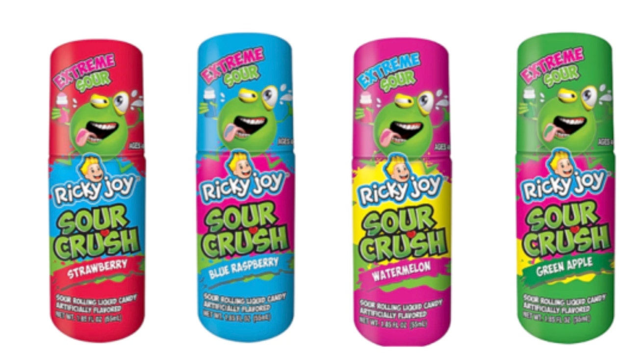 Over 2 million bottles of Ricky Joy Sour Crush candy recalled over choking risk