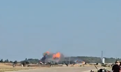 Greek Air Force jet crashes during air show, killing 2 pilots
