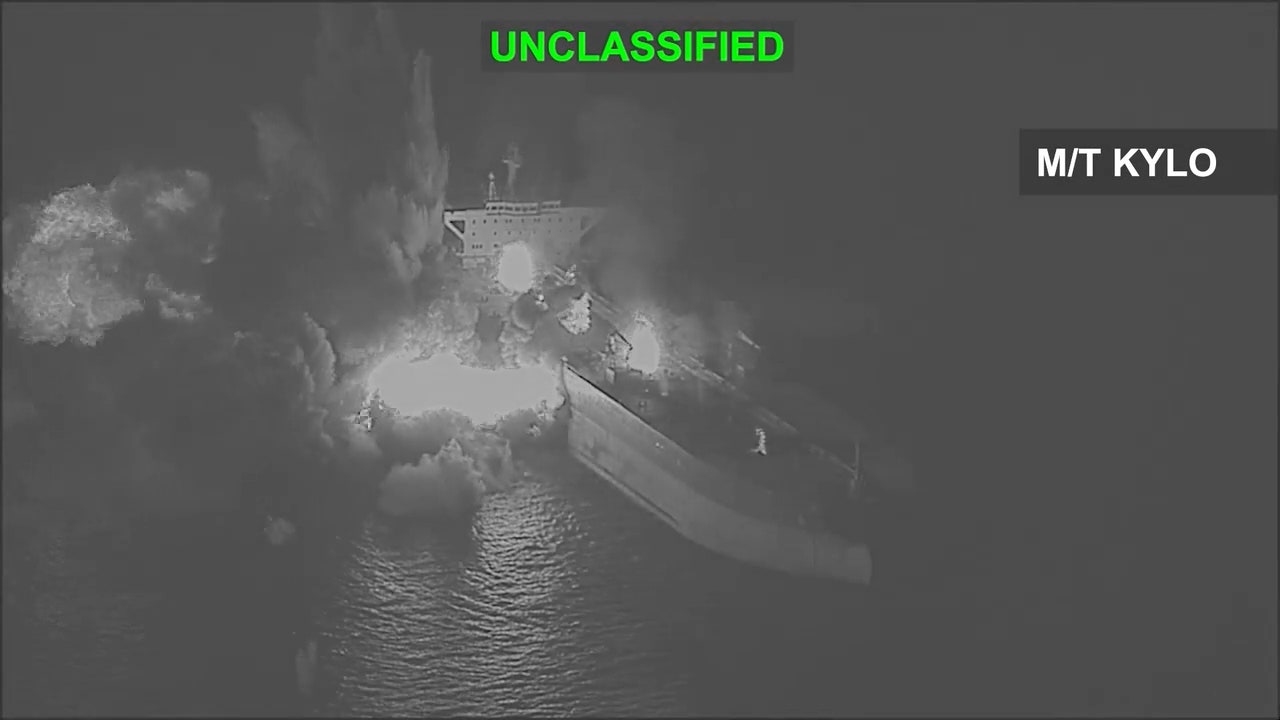 US strikes 3 Iranian oil tankers after missiles fired at Navy ships