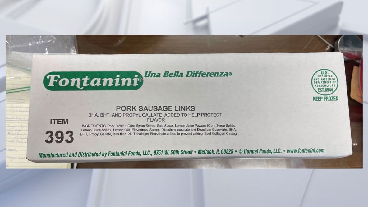 Sausage recalled for plastic contamination may still be in restaurant freezers, regulators warn