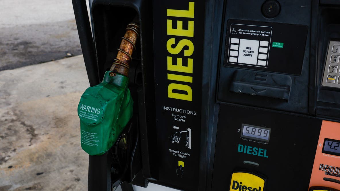 National average price for diesel reaches all-time high at $5.85 a gallon