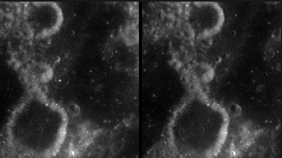 NASA images reveal ‘once-in-a-century’ moon crater, largest recent impact discovered