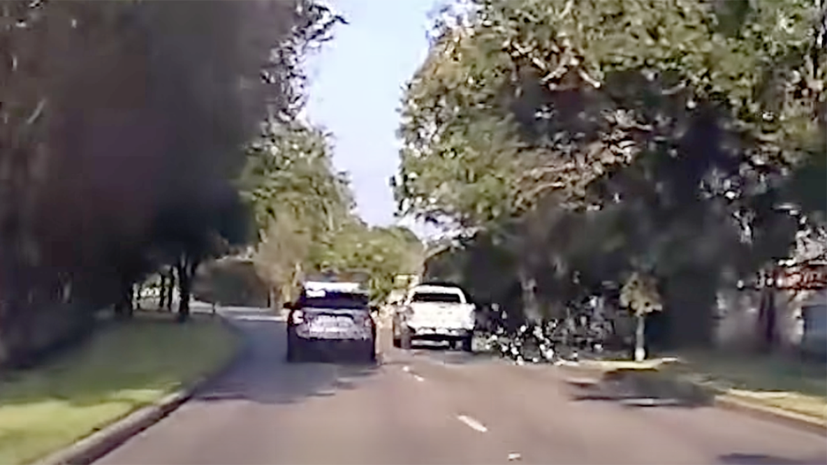 Watch: Suspect in suspicious ATM activity tosses $6,000 out truck window during police pursuit