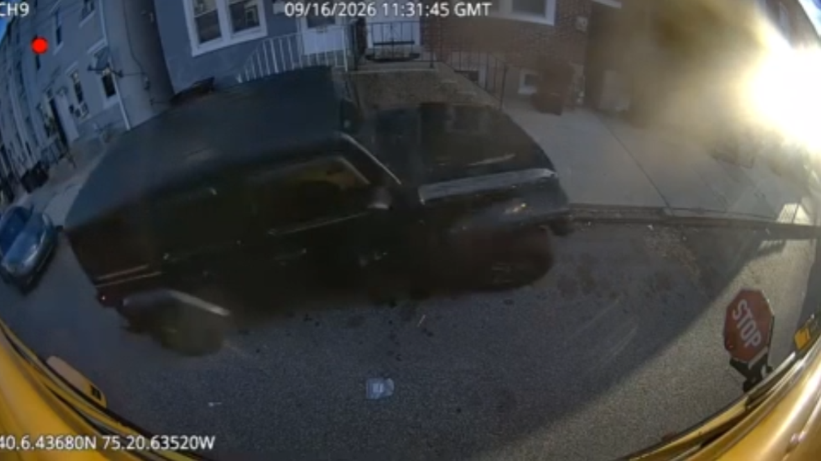Caught on Camera: Driver uses sidewalk to pass stopped school bus