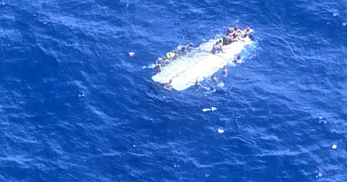 40 rescued, 2 dead after makeshift boat capsizes following machete attack