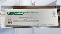 Sausage recalled for plastic contamination may still be in restaurant freezers, regulators warn