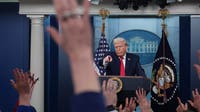 Trump says he is banning CNN, MSNOW and Politico from White House