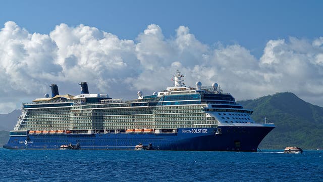 Cruise vacation takes frightening turn as passenger is airlifted from ship