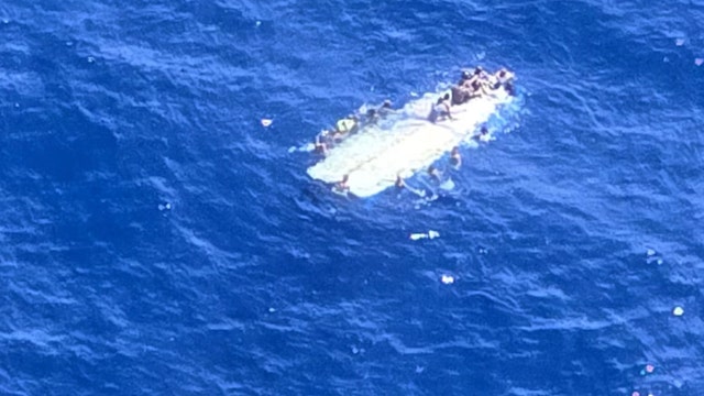 40 rescued, 2 dead after makeshift boat capsizes following machete attack