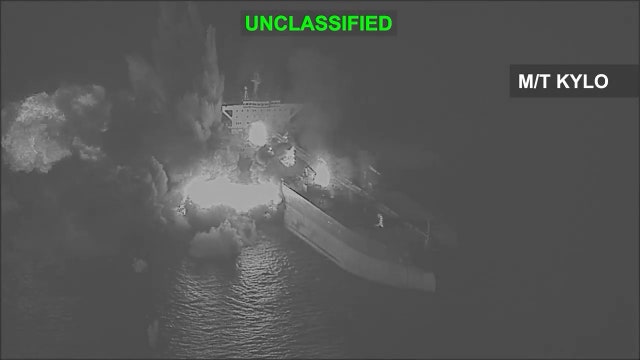 US strikes 3 Iranian oil tankers after missiles fired at Navy ships