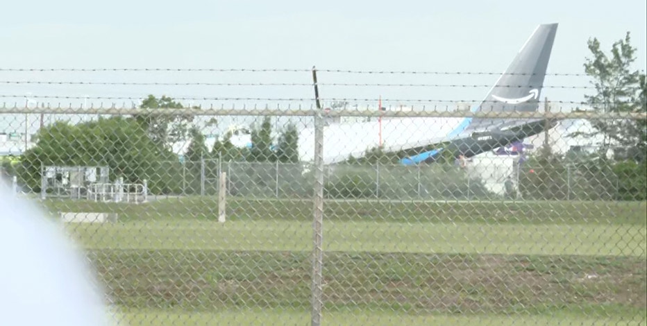 Amazon plane crash near Miami airport kills at least 5, strikes vehicles