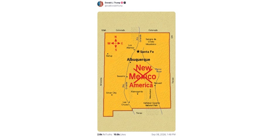 New Mexico appears to be next on Trump’s renaming list