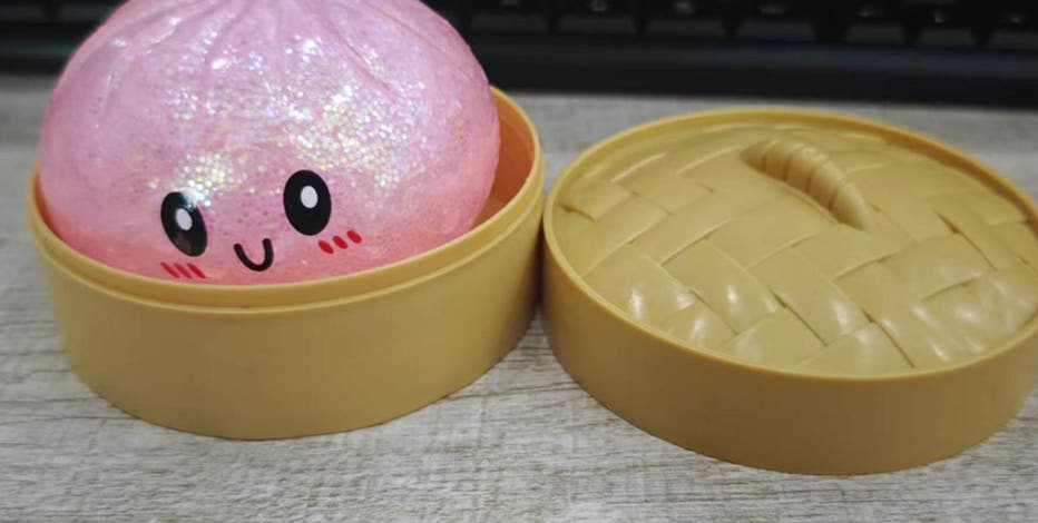 Child squishy dumpling toys recalled over dangerous water beads, CPSC warns