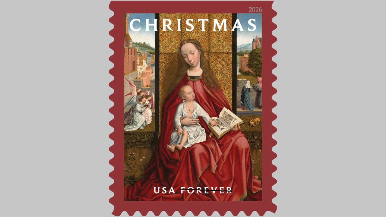 USPS ready for 2026 Christmas card mailing with 185 million Christmas stamps printed