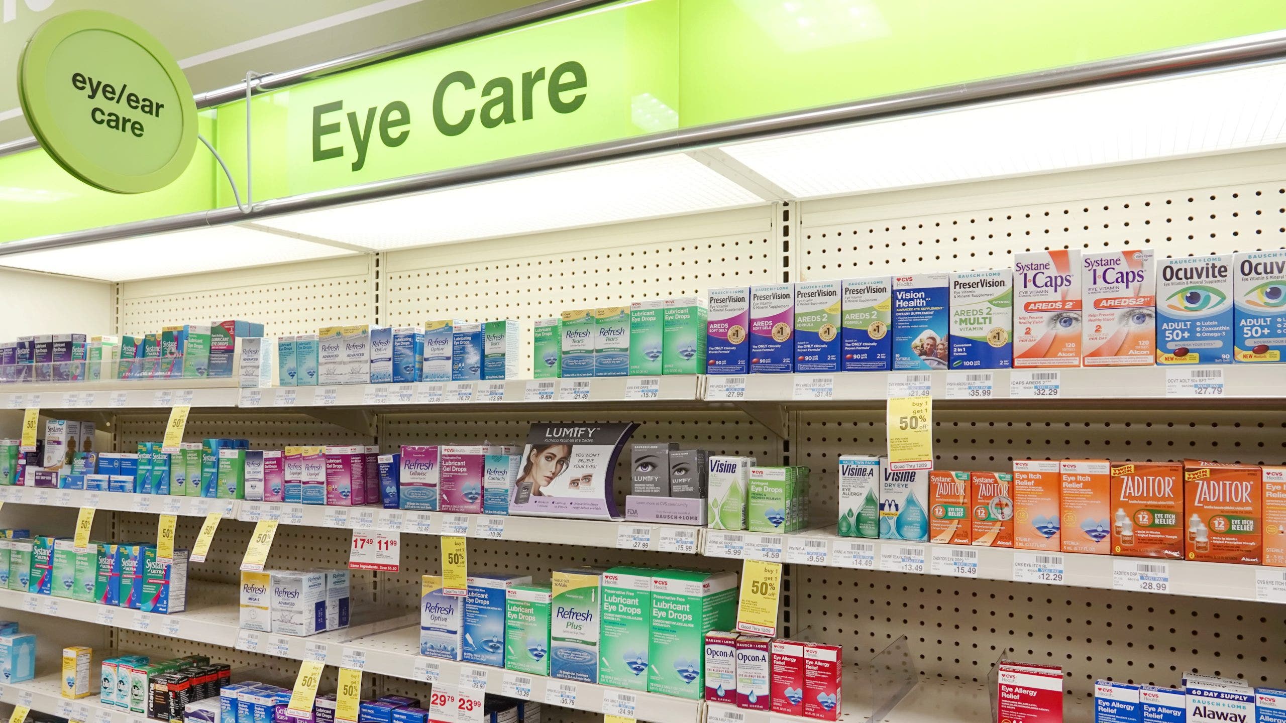 Eye drops recall: Bottles sold under several brand names may not be sterile, FDA says