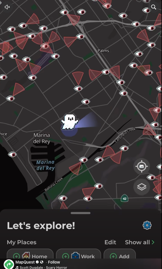 Latest MapQuest update reveals automated license plate reader networks