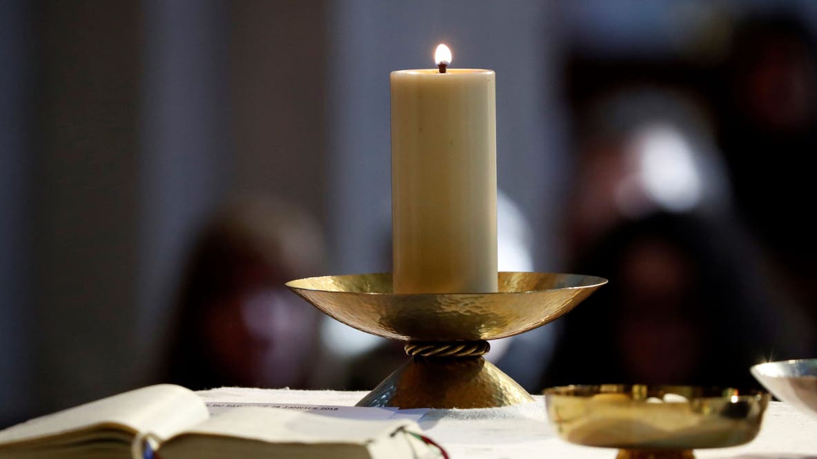Priest killed by falling crucifix during livestreamed Mass as worshippers rush to help