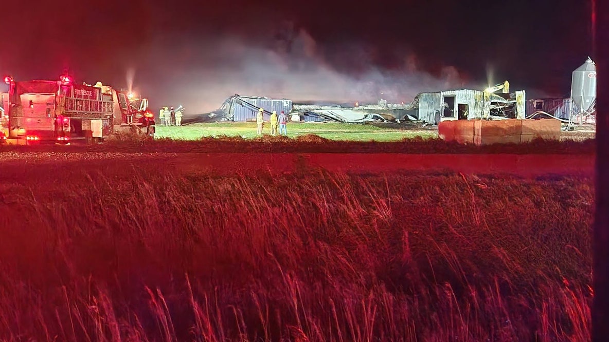 2,400 hogs die in Iowa barn fire
