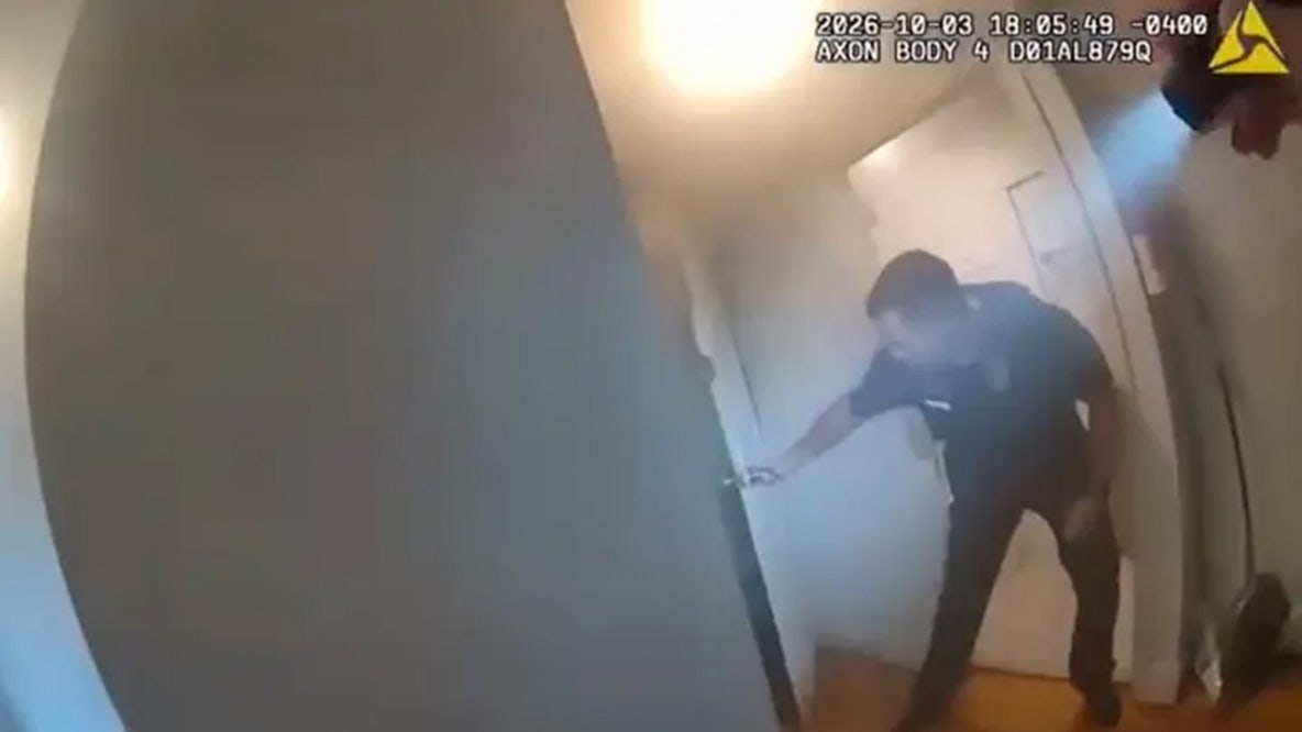 Watch: Virginia police officers crawl though burning home to rescue man trapped in fire