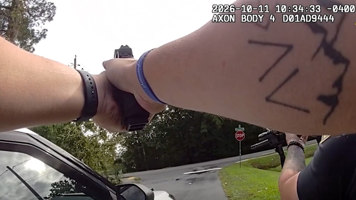 Police body cam video captures fatal shooting of armed woman who fired at patrol vehicle