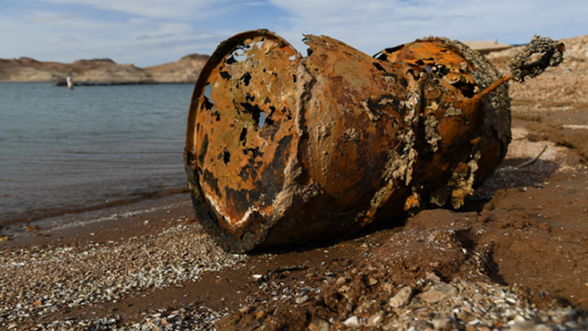 Las Vegas investigators say they've identified shooting victim's body found in Lake Mead barrel