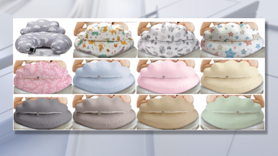 Nursing pillows sold on Amazon recalled over suffocation risk