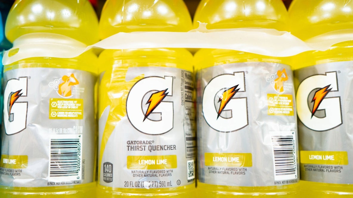 Recall issued for over 122,000 cases of Gatorade sold in 37 states due to undeclared food colorings