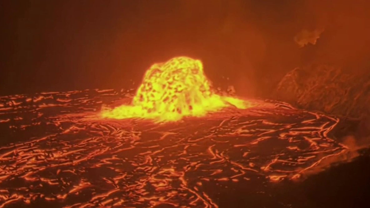 Watch Hawaii’s Kilauea, one of world’s most active volcanoes, spew streams of hot lava in latest eruption