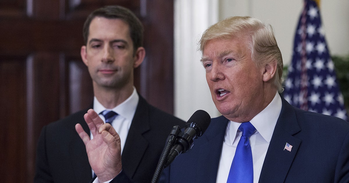 Trump posts GOP Sen. Tom Cotton's phone number amid daylight saving time fight