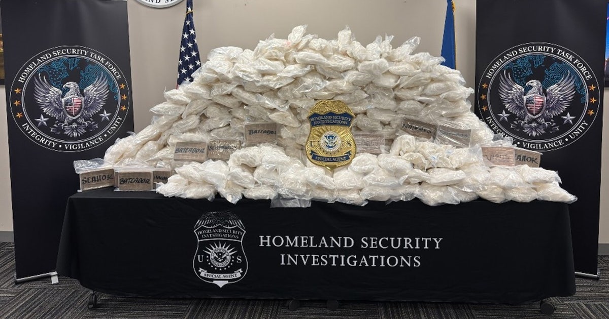 Routine traffic stop leads to major drug bust with over 700 pounds of meth and fentanyl found in vehicle