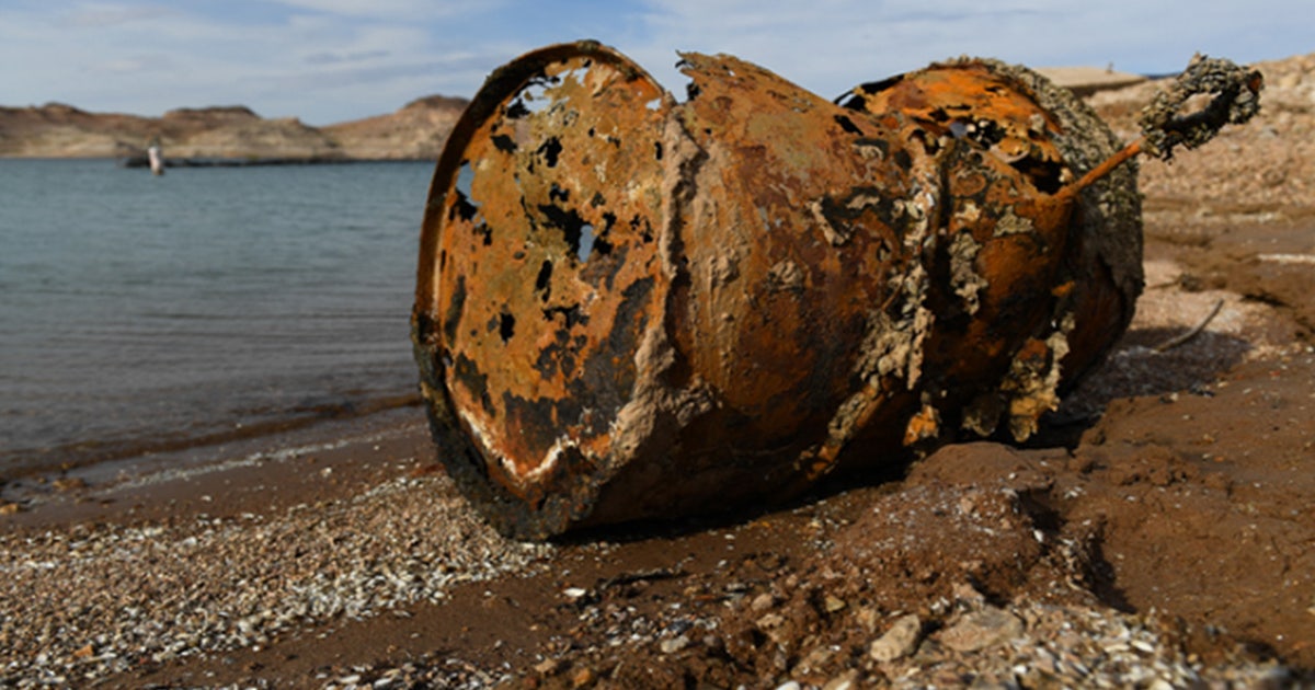 Las Vegas investigators say they've identified shooting victim's body found in Lake Mead barrel