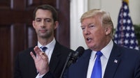 Trump posts GOP Sen. Tom Cotton's phone number amid daylight saving time fight