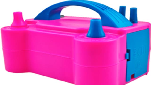 Electric balloon pumps sold at Dollar Tree recalled over overheating, explosion risk