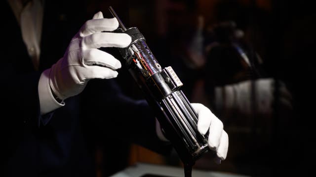 Darth Vader's 'Empire Strikes Back' lightsaber goes up for auction