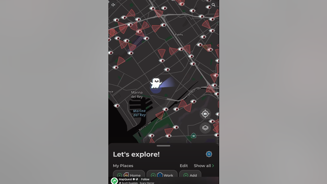 Latest MapQuest update reveals automated license plate reader networks