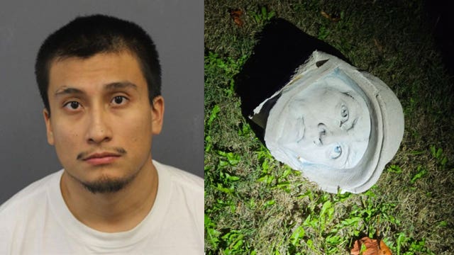 Illegal alien with former DACA status accused in Iwo Jima statue attack: sources