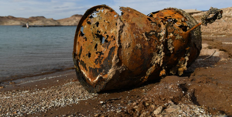 Las Vegas investigators say they've identified shooting victim's body found in Lake Mead barrel