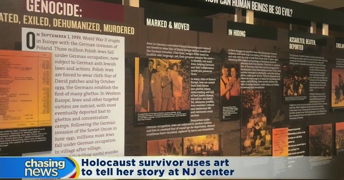 Holocaust survivor uses art to tell her story | MY9 New Jersey