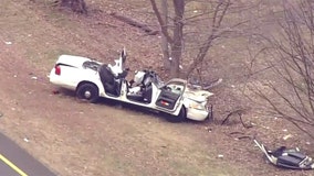 New Jersey state trooper recovering from highway crash