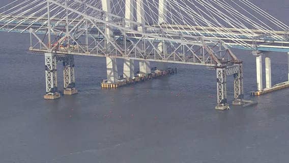 Stretch of Tappan Zee Bridge demolished