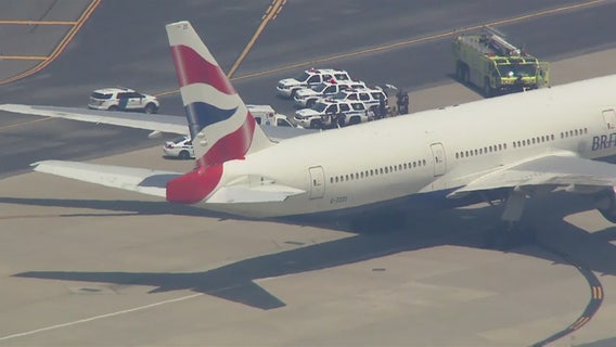 Nothing suspicious aboard British Airways plane